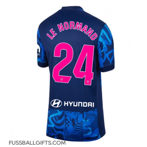 Atletico Madrid Robin Le Normand #24 Fußballbekleidung 3rd trikot Damen 2024-25 Kurzarm